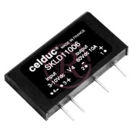 رله الكترونيكي تك فاز روبردي DC - DC سلدوک فرانسه SKLD30510 Celduc